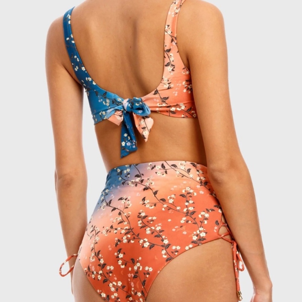 AGUA BENDITA SET 2pc
Ornit Colleen Embroidered & Beaded Bikini Top  side…